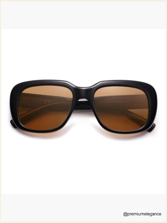 Classic Rectangle Polarized Sunglasses UV400 Protection Unisex main image 5